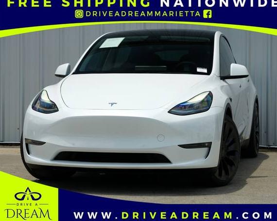 TESLA MODEL Y 2022 7SAYGDEF7NF404024 image